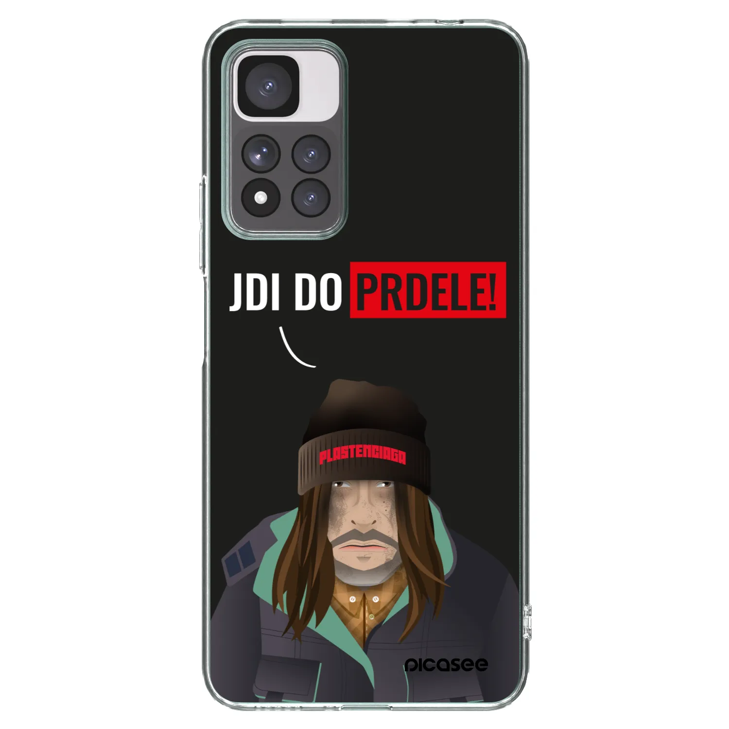 Picasee husă transparentă din silicon pentru Xiaomi Redmi Note 11 Pro+ 5G - Bezďák