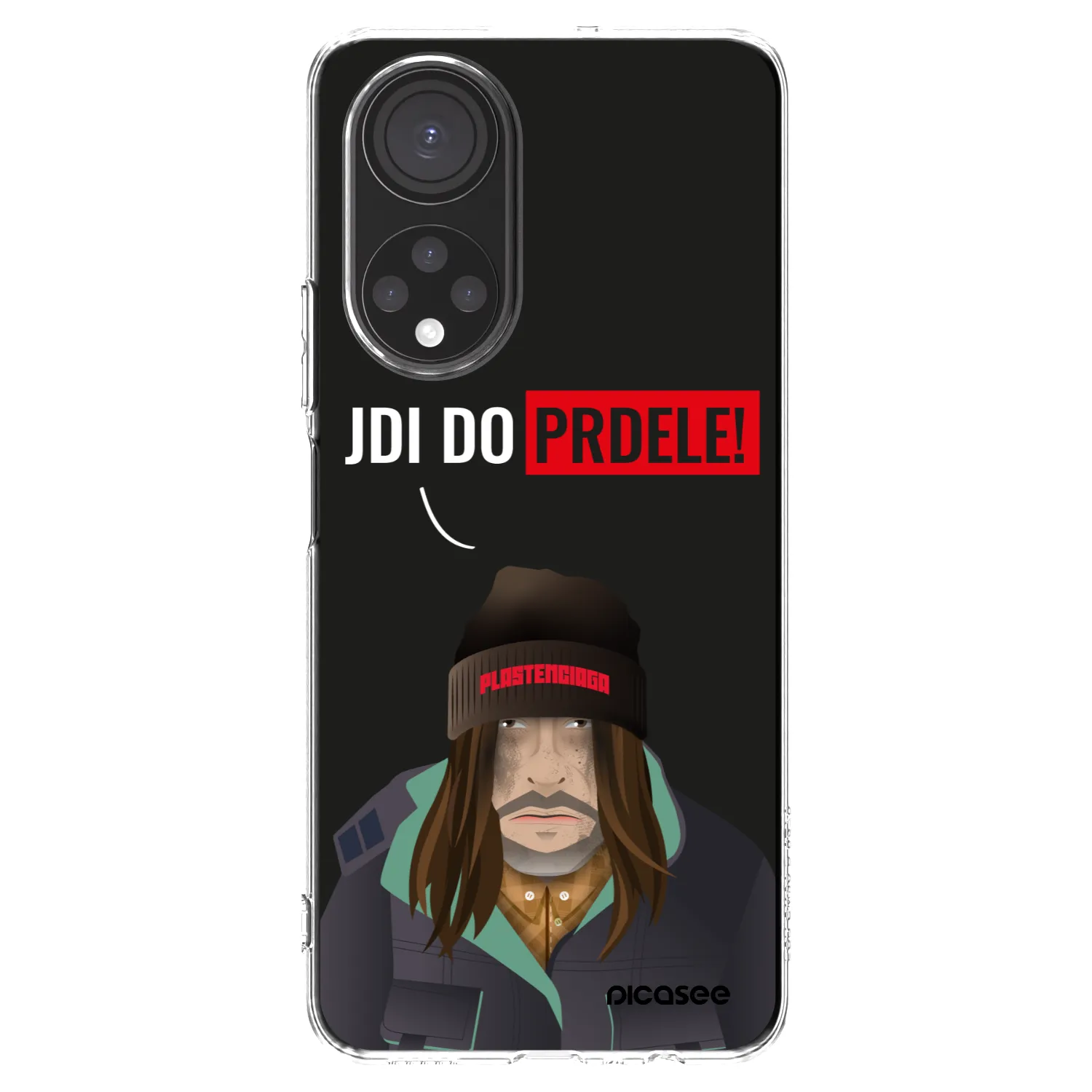 Picasee husă transparentă din silicon pentru Honor X7 - Bezďák