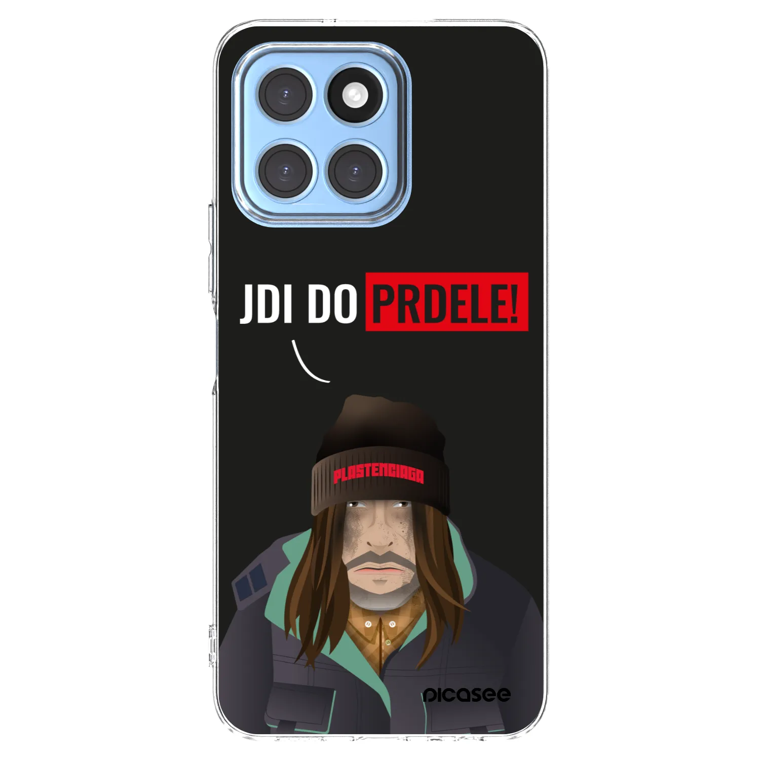 Picasee husă transparentă din silicon pentru Honor X6 - Bezďák