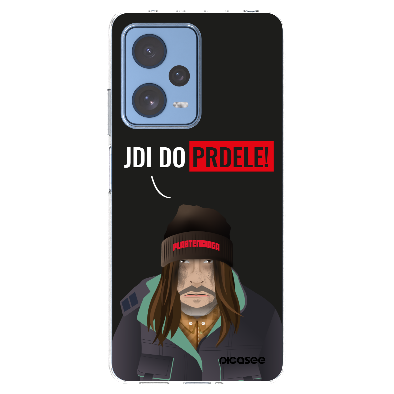 Picasee husă transparentă din silicon pentru Xiaomi Redmi Note 12 Pro 5G - Bezďák