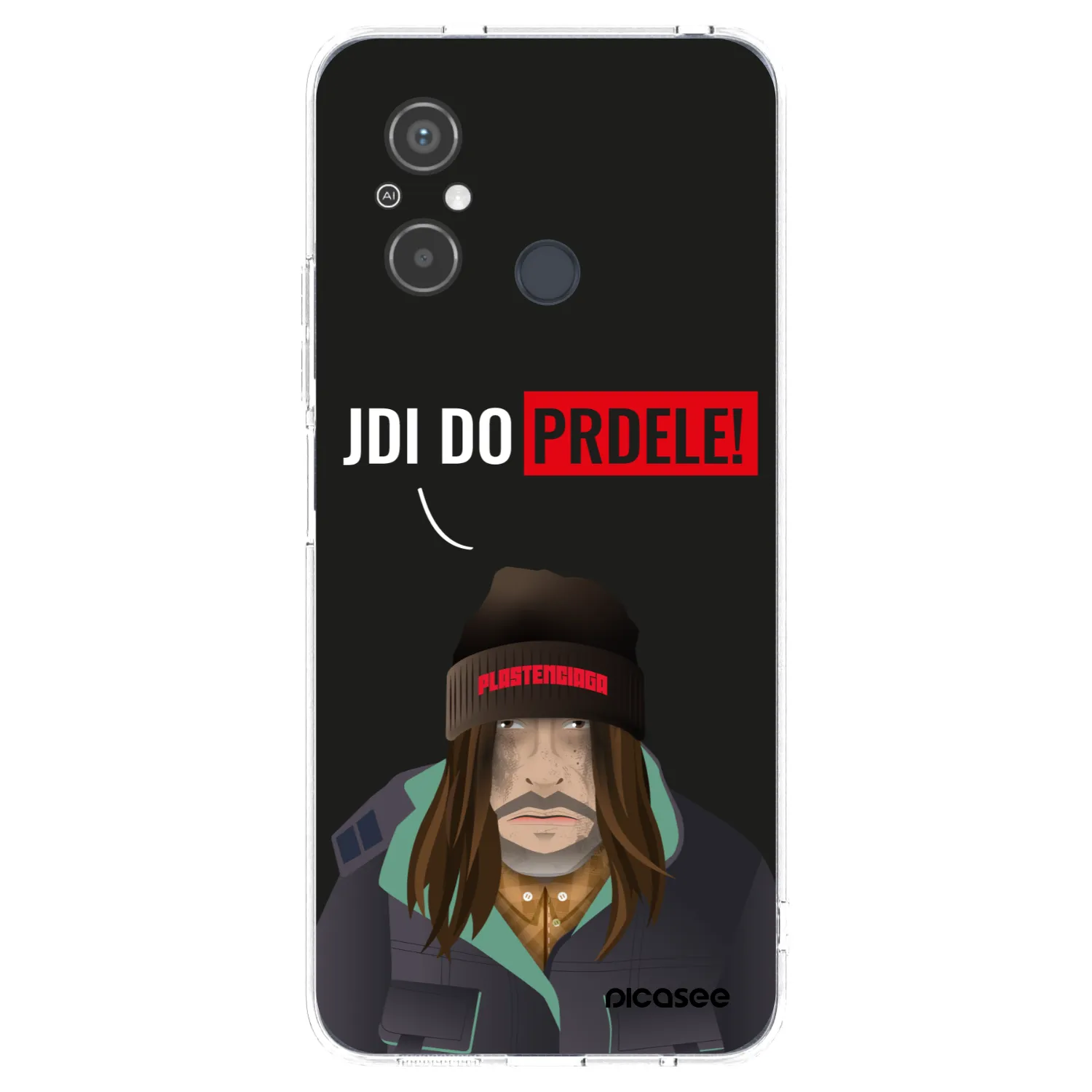 Picasee husă transparentă din silicon pentru Xiaomi Redmi 12C - Bezďák