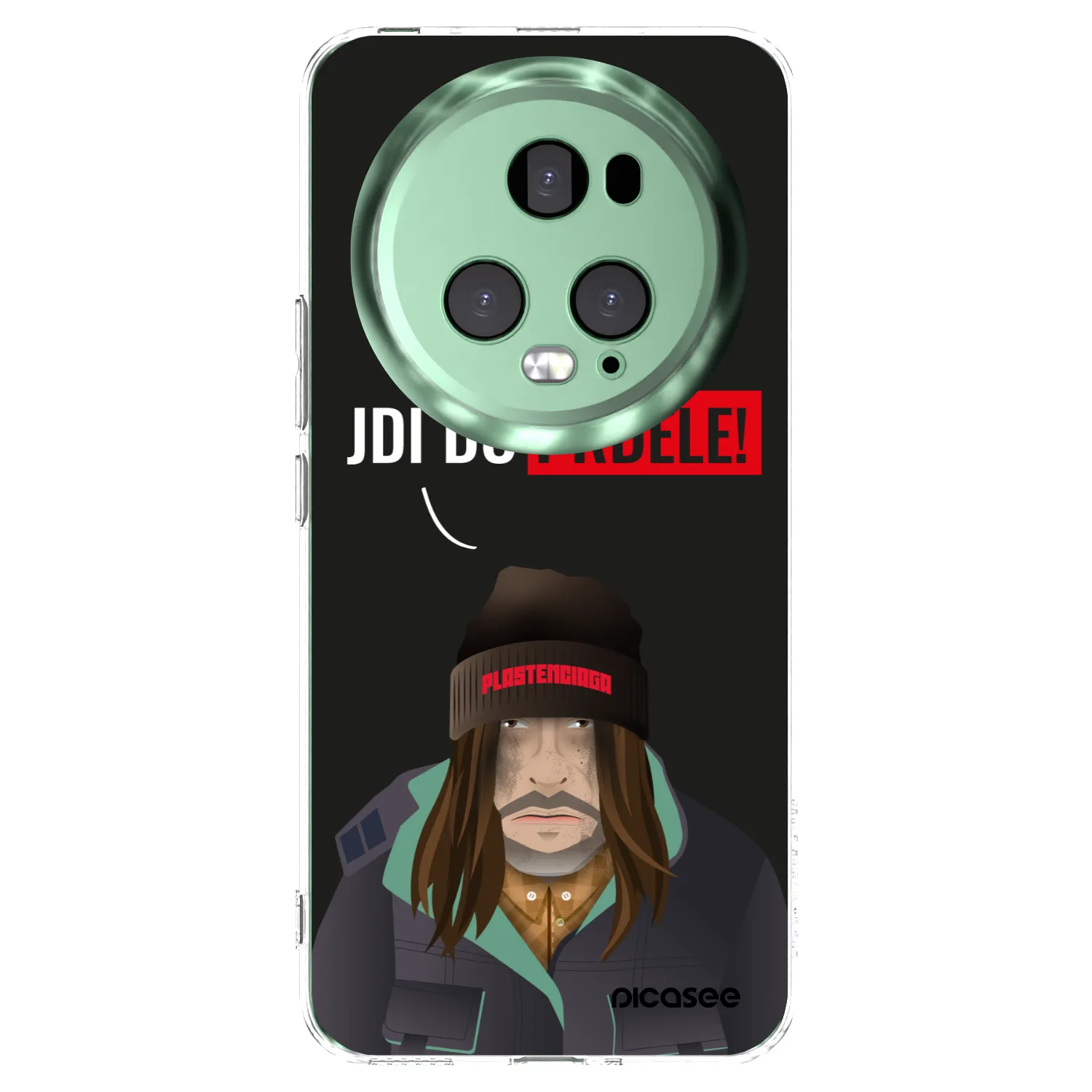 Picasee husă transparentă din silicon pentru Honor Magic5 Pro - Bezďák