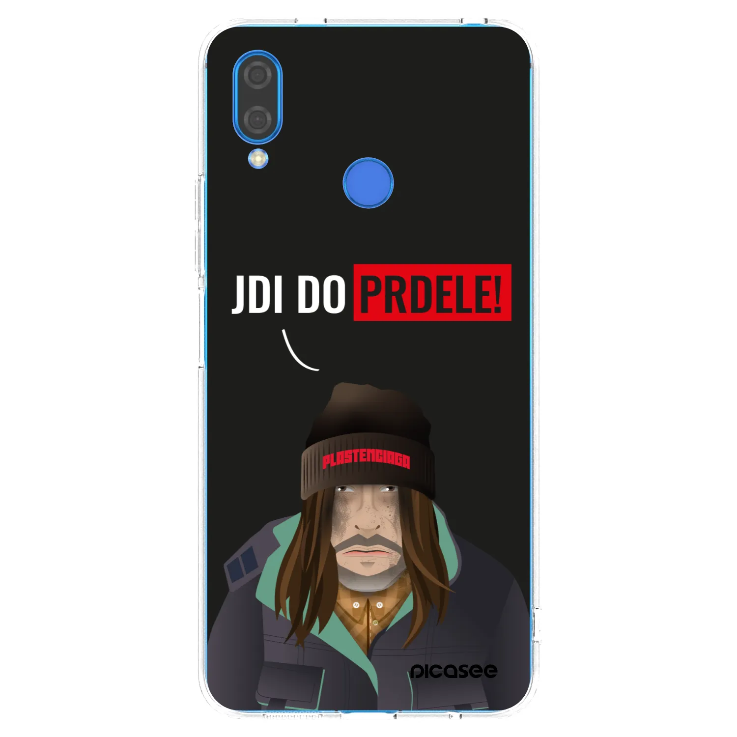 Picasee husă transparentă din silicon pentru Huawei Nova 3 - Bezďák