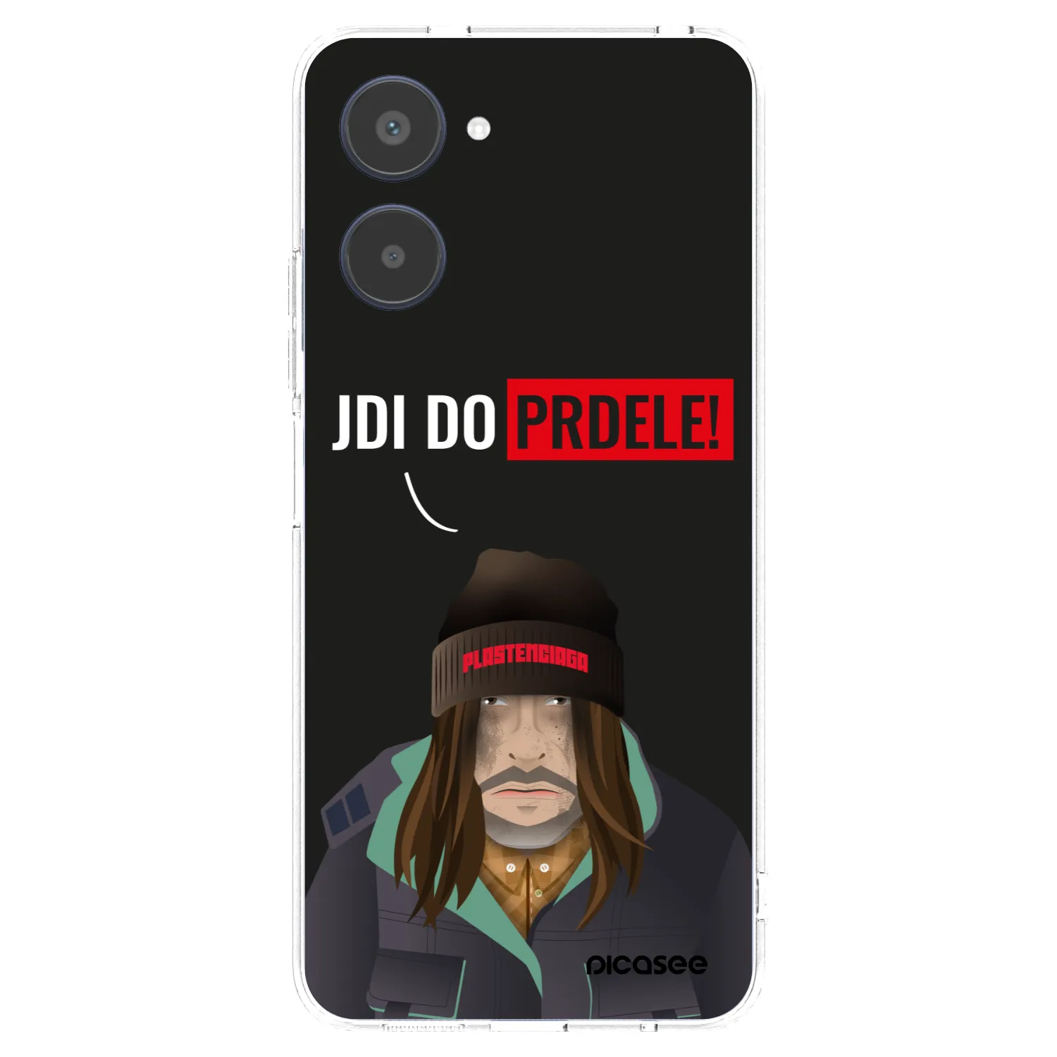 Picasee husă transparentă din silicon pentru Realme 10 4G - Bezďák