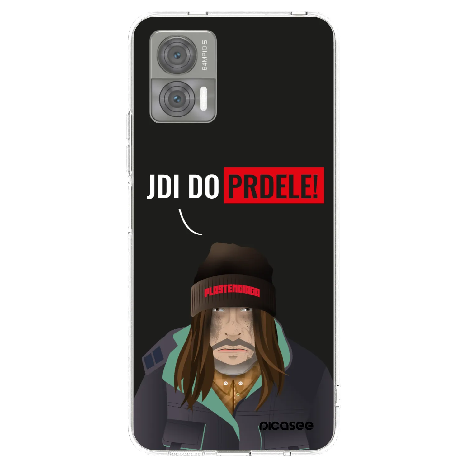 Picasee husă transparentă din silicon pentru Motorola Edge 30 Neo - Bezďák