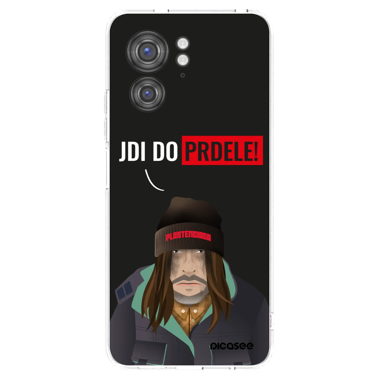 Picasee husă transparentă din silicon pentru Motorola Edge 40 - Bezďák