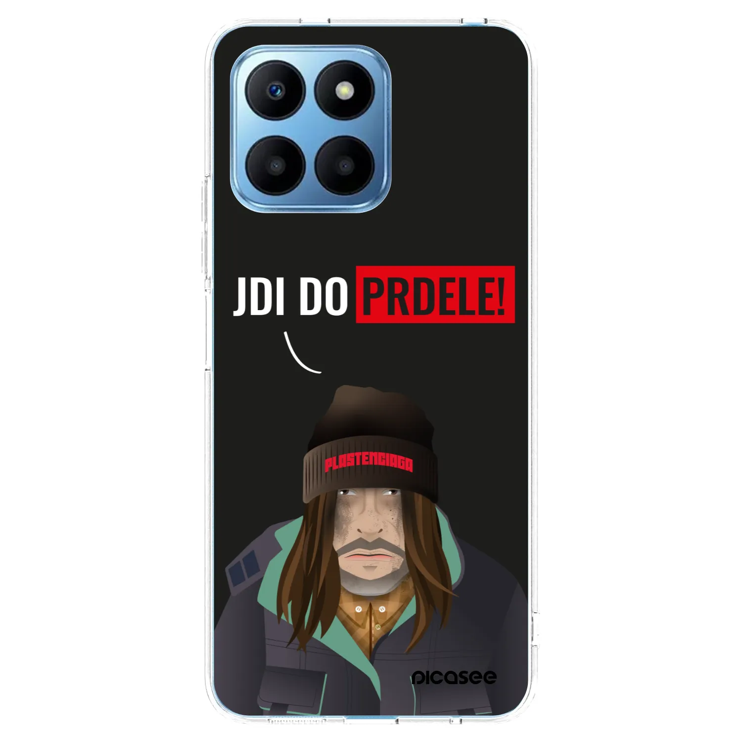 Picasee husă transparentă din silicon pentru Honor 70 Lite - Bezďák