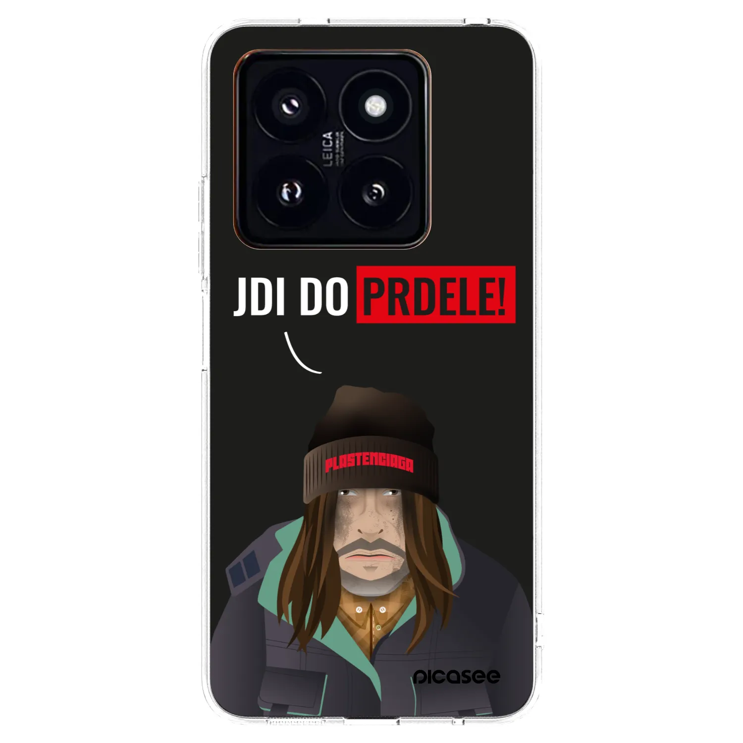 Picasee husă transparentă din silicon pentru Xiaomi 14 Pro - Bezďák