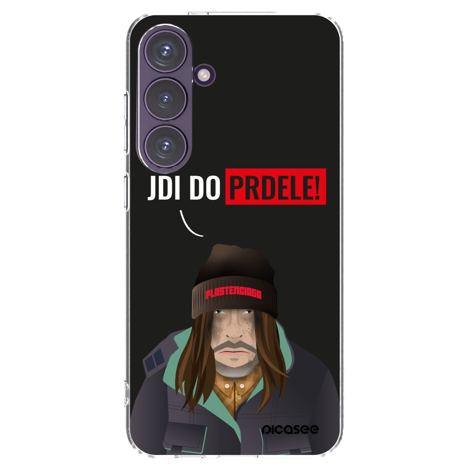 Picasee husă transparentă din silicon pentru Samsung Galaxy S24+ S926B 5G - Bezďák