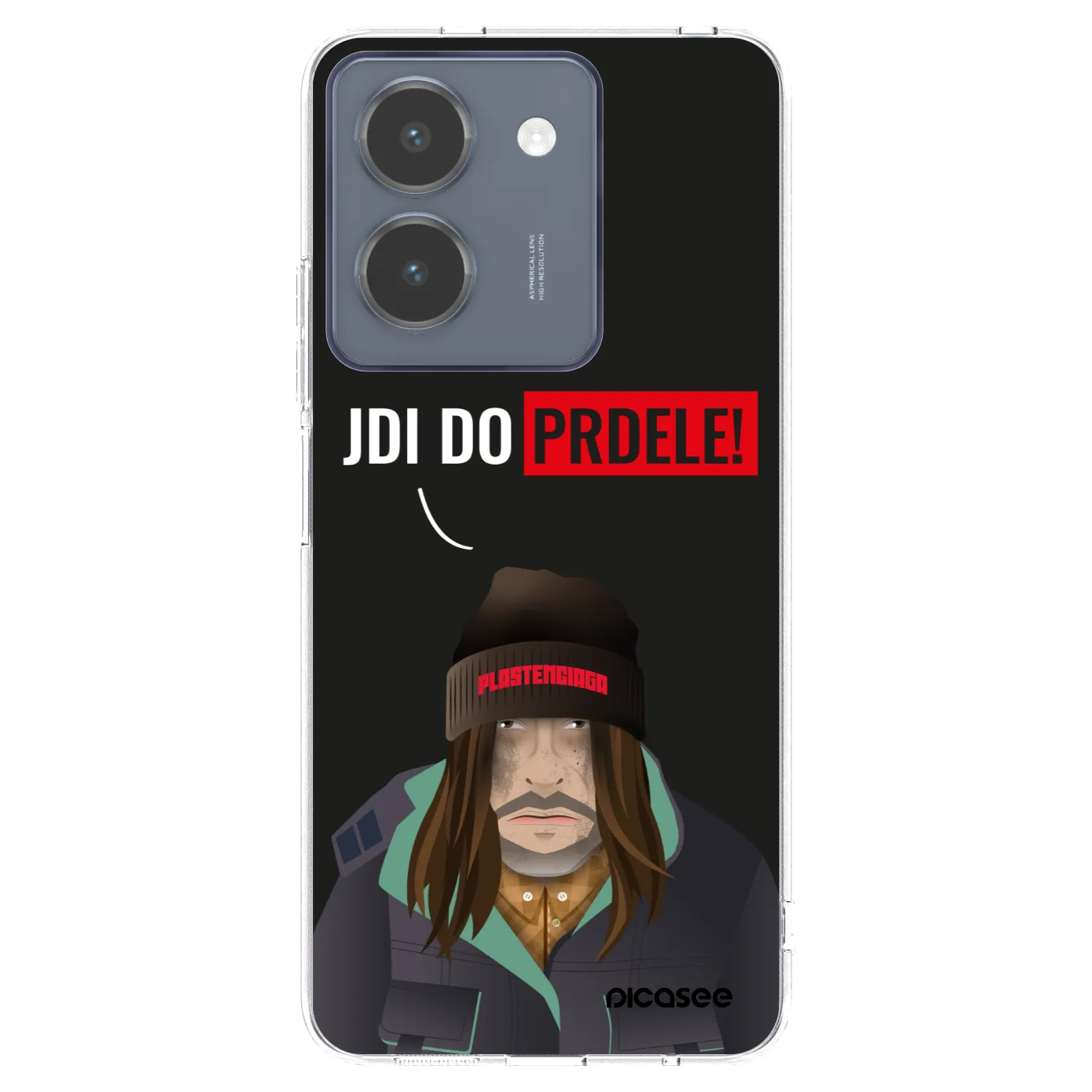 Picasee husă transparentă din silicon pentru Vivo Y36 4G - Bezďák