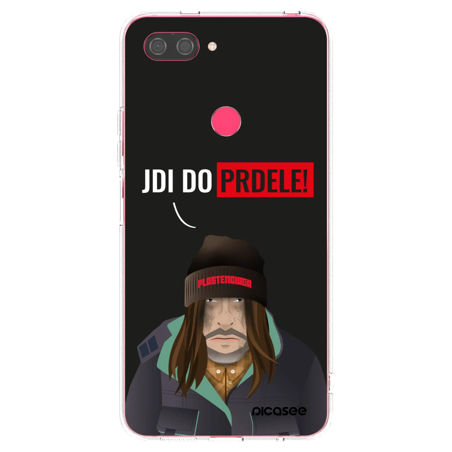 Picasee husă transparentă din silicon pentru Xiaomi Mi 8 Lite - Bezďák