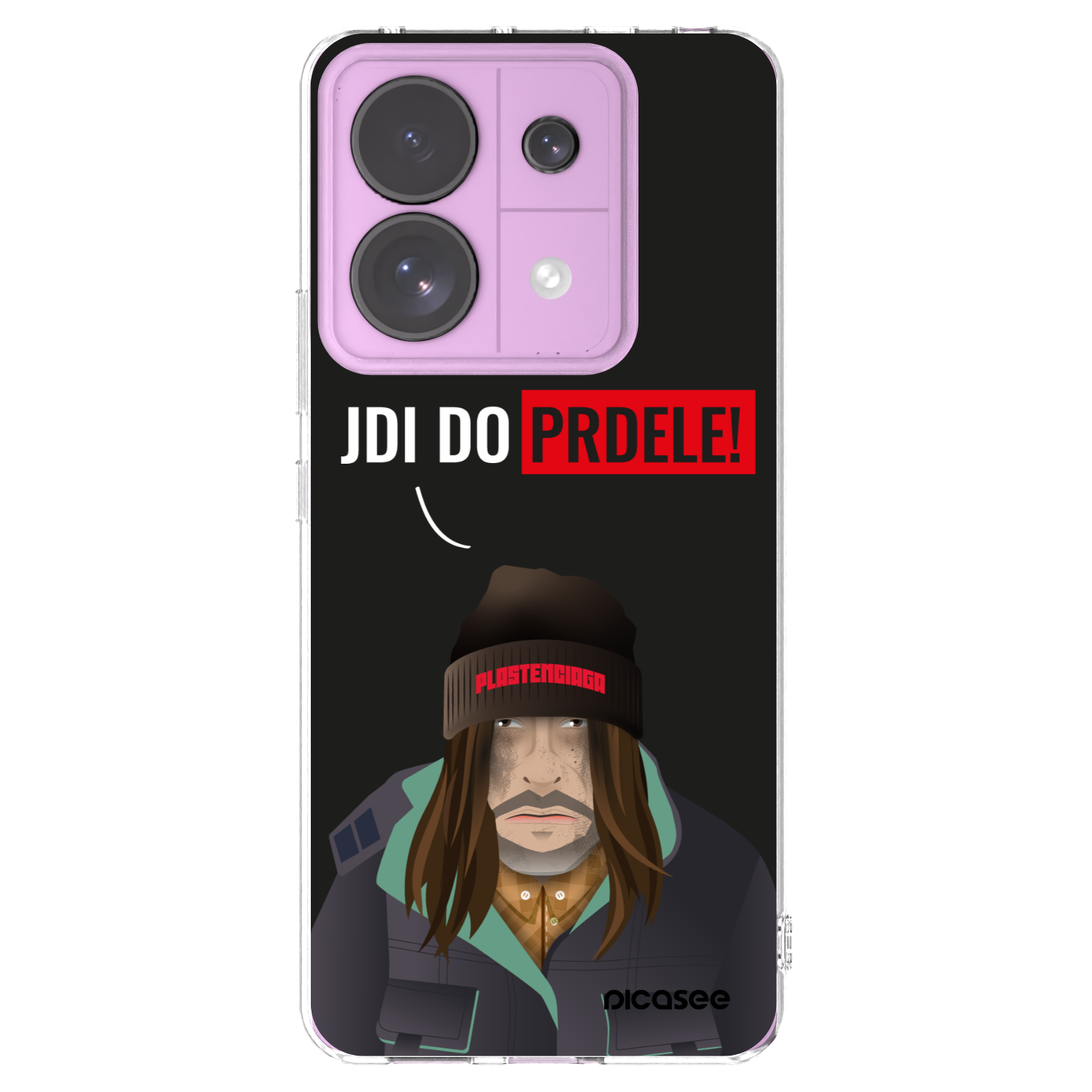 Picasee husă transparentă din silicon pentru Xiaomi Redmi Note 13 Pro 5G - Bezďák