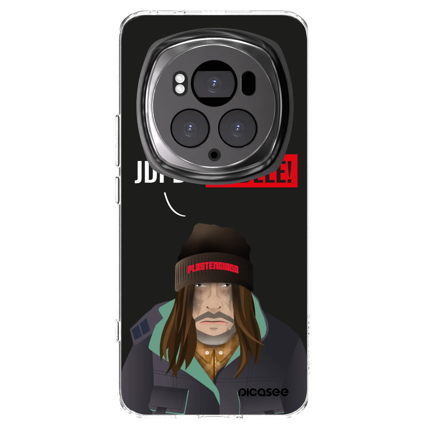 Picasee husă transparentă din silicon pentru Honor Magic6 Pro - Bezďák