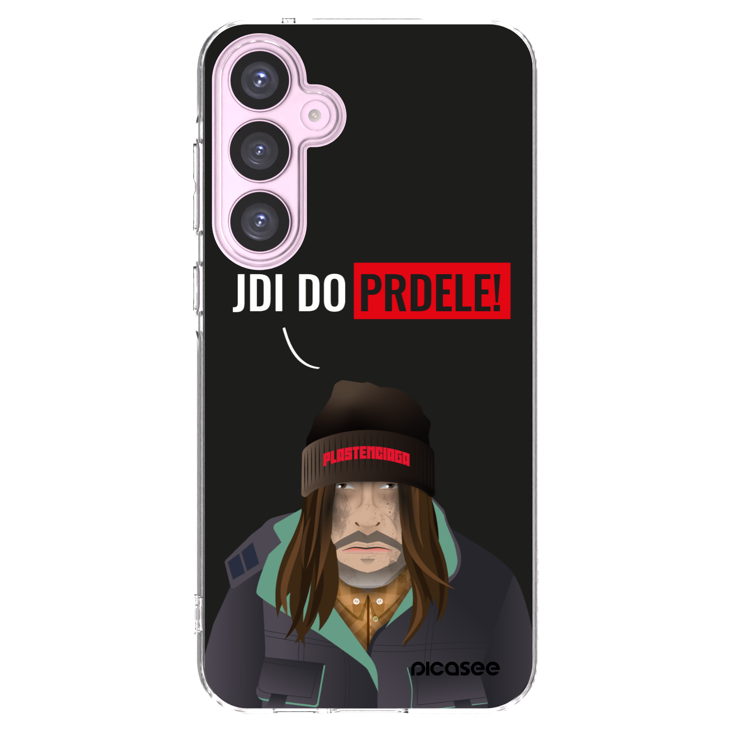 Picasee husă transparentă din silicon pentru Samsung Galaxy A55 5G A556B - Bezďák