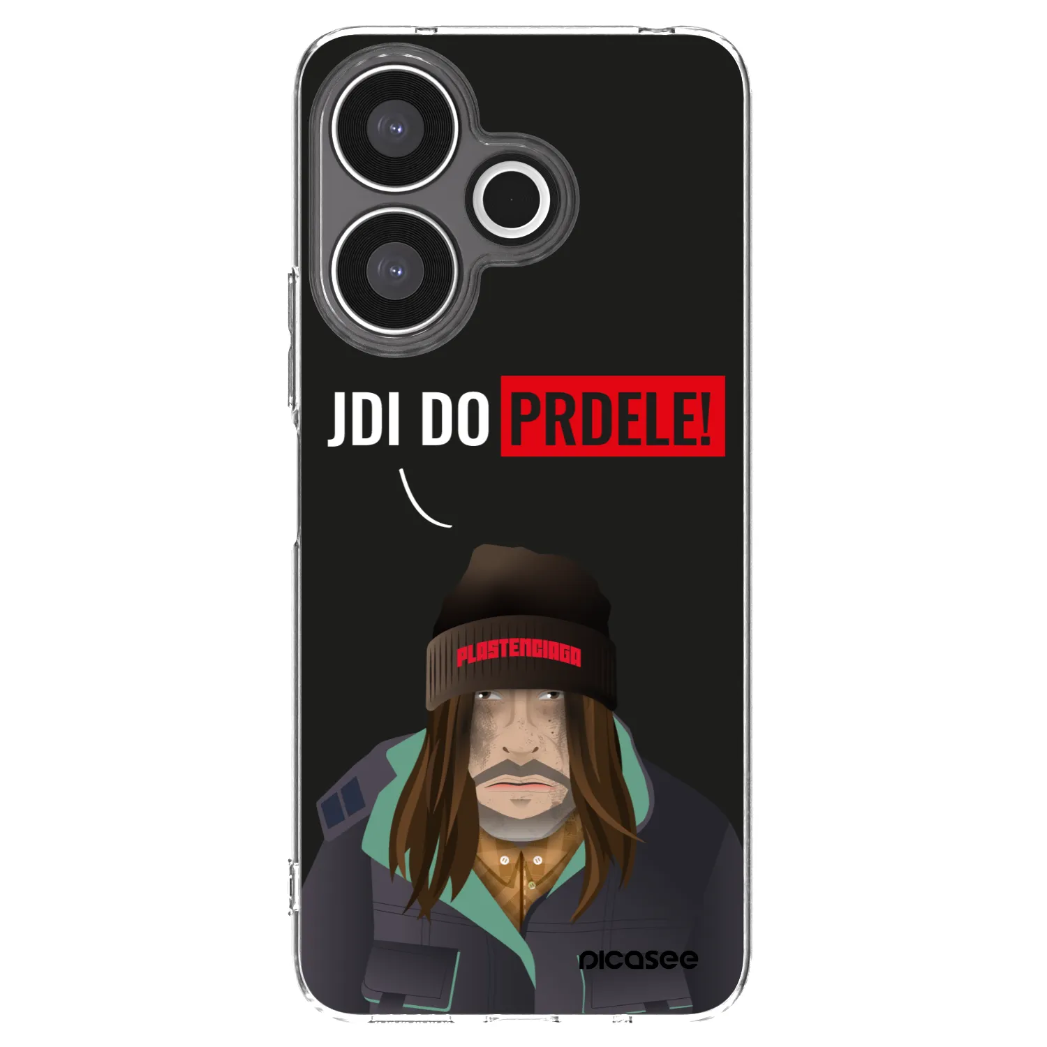 Picasee husă transparentă din silicon pentru Xiaomi Redmi 13 4G - Bezďák