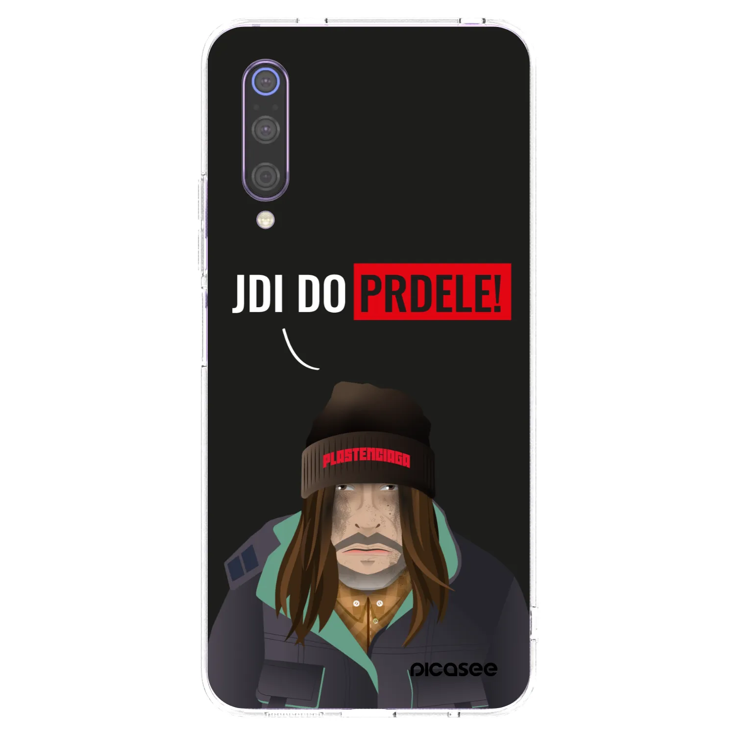 Picasee husă transparentă din silicon pentru Xiaomi Mi 9 - Bezďák