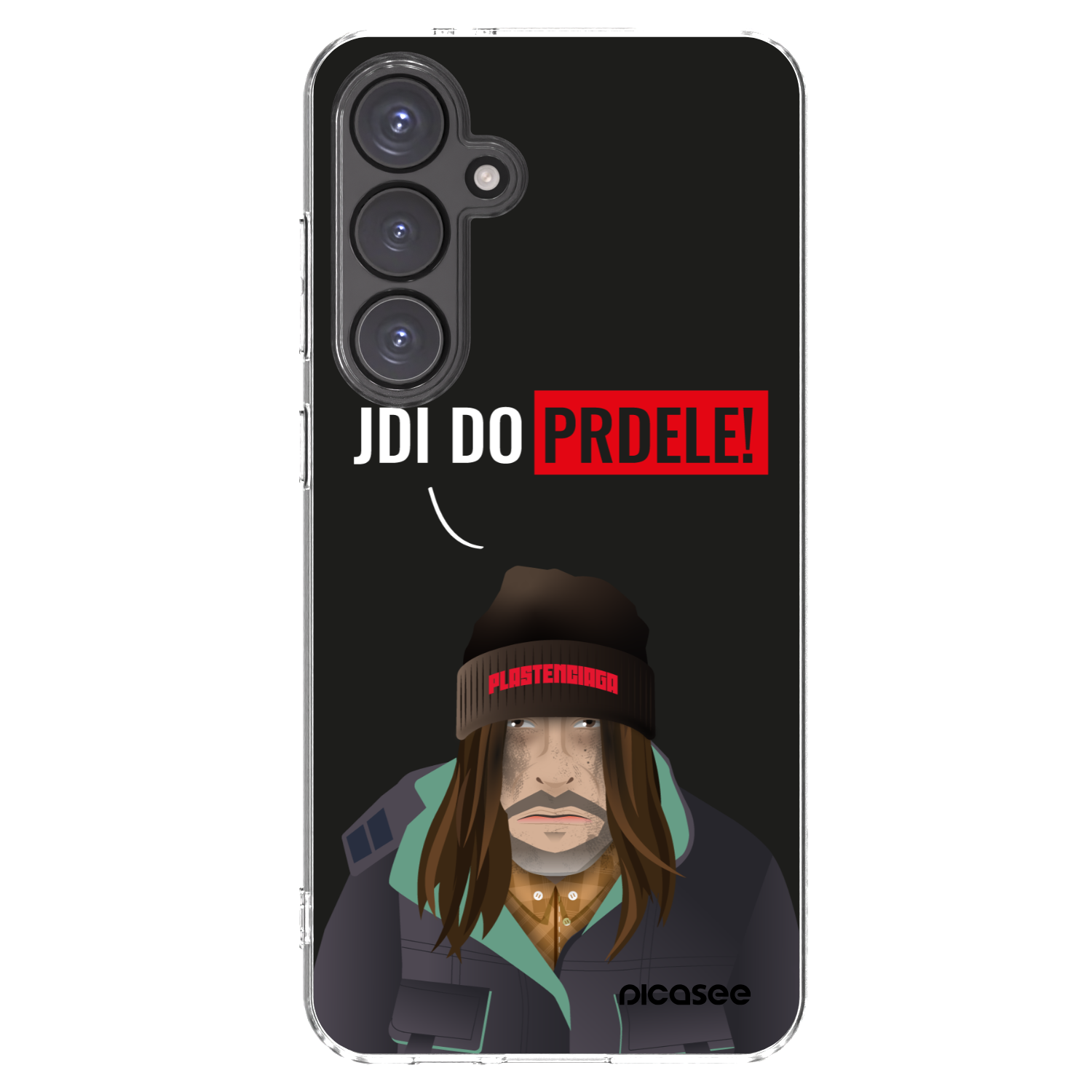 Picasee husă transparentă din silicon pentru Samsung Galaxy S24 FE S721B - Bezďák