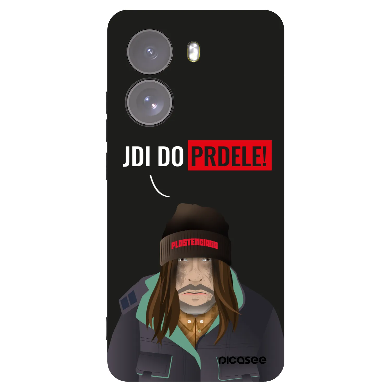 Picasee husă neagră din silicon pentru Xiaomi Poco X7 - Bezďák