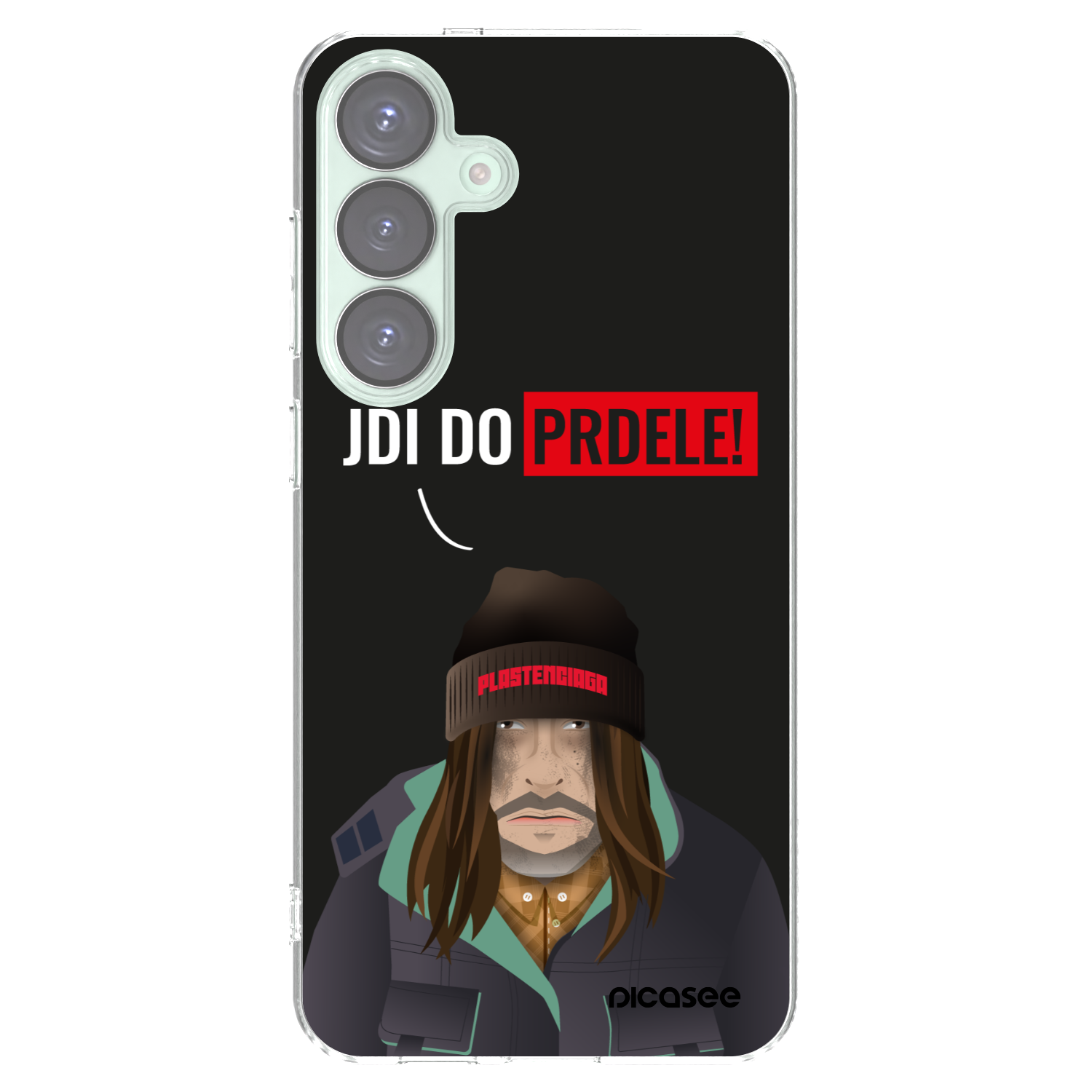 Picasee husă transparentă din silicon pentru Samsung Galaxy S25+ 5G - Bezďák