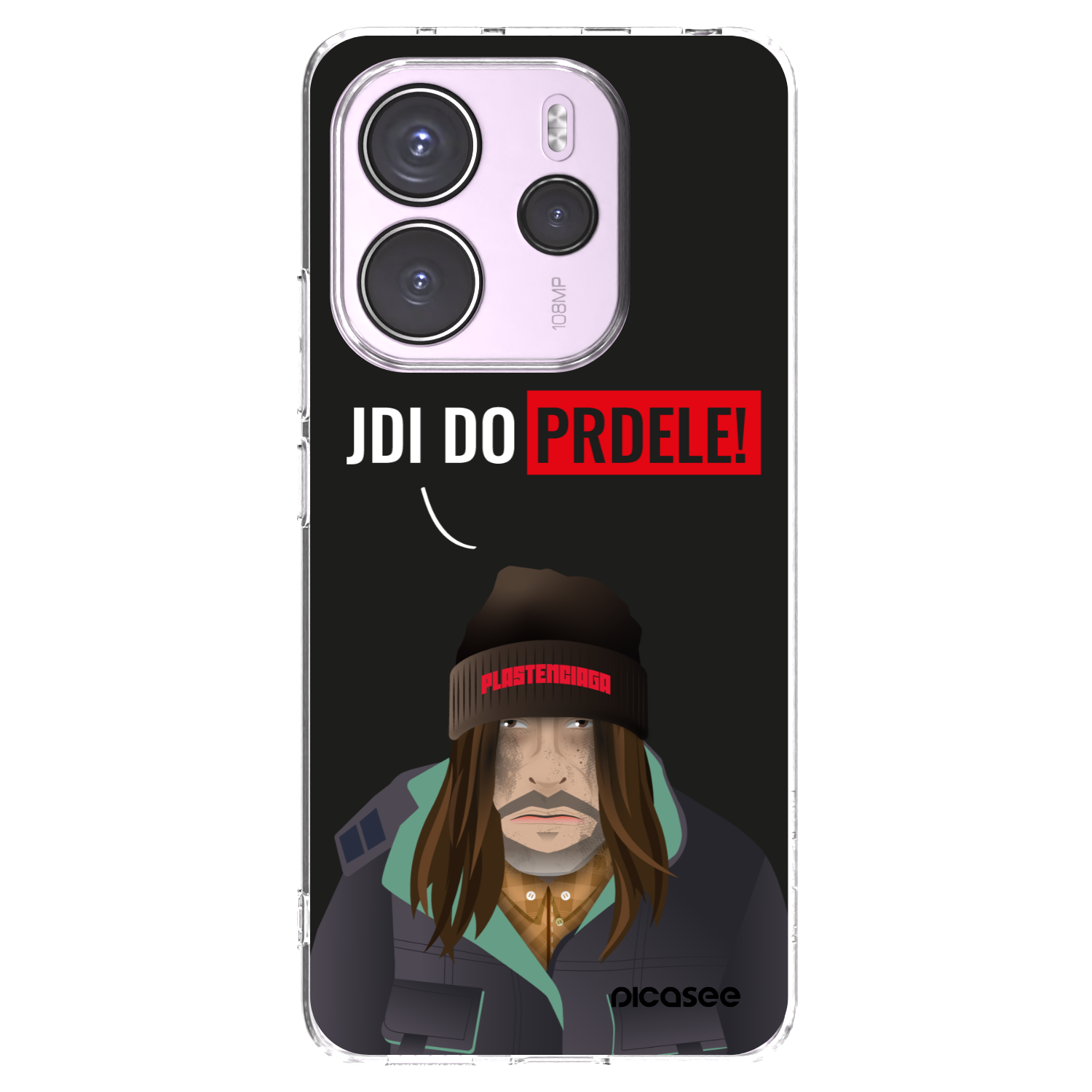 Picasee husă transparentă din silicon pentru Xiaomi Redmi Note 14 4G - Bezďák