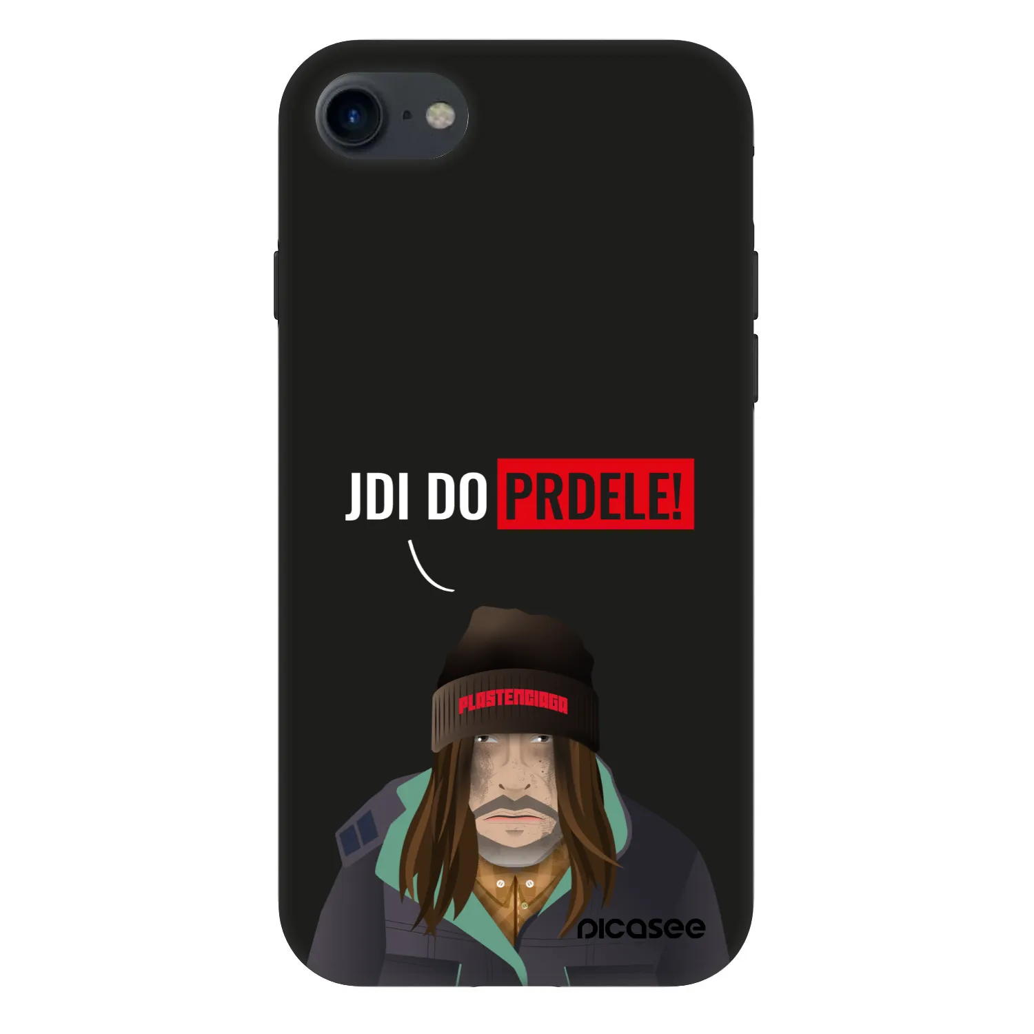 Picasee Fashion Case pentru Apple iPhone SE 2020 - Bezďák