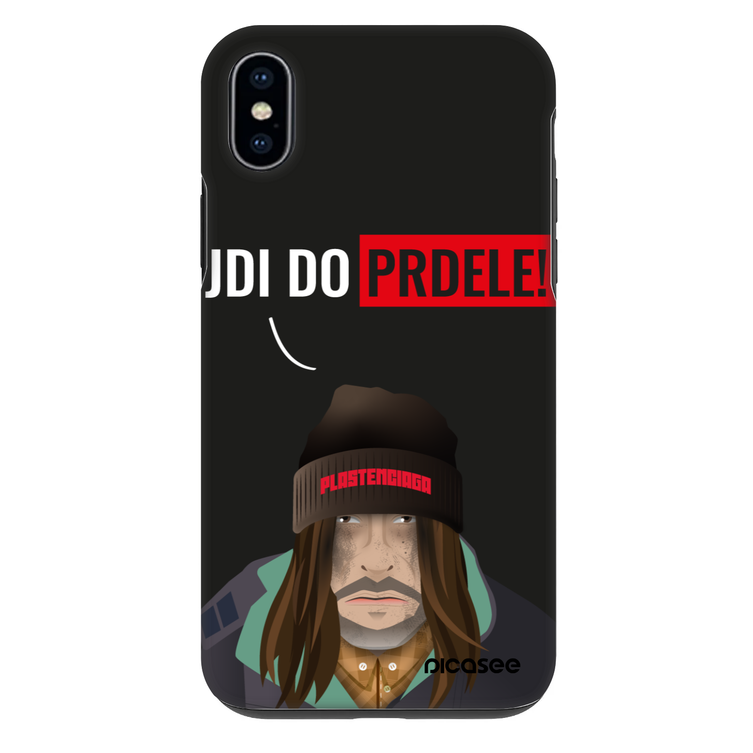 Picasee Fashion Case pentru Apple iPhone XS Max - Bezďák