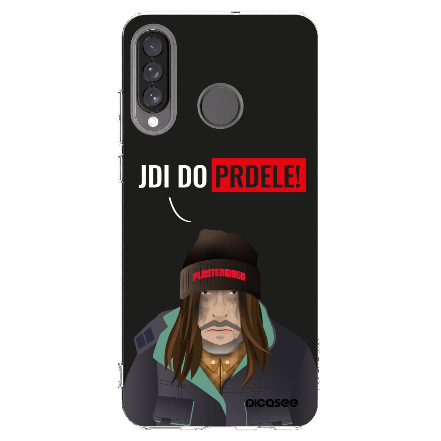 Picasee husă transparentă din silicon pentru Huawei P30 Lite - Bezďák