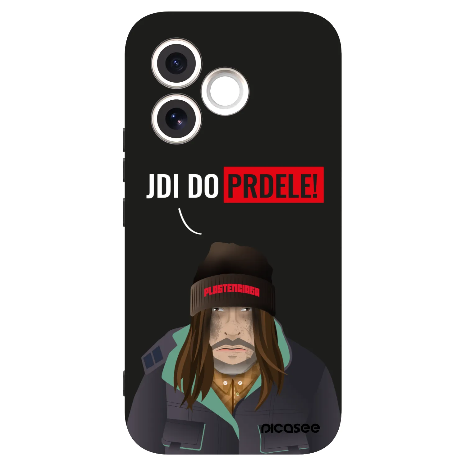 Picasee husă neagră din silicon pentru Honor 600 Lite - Bezďák