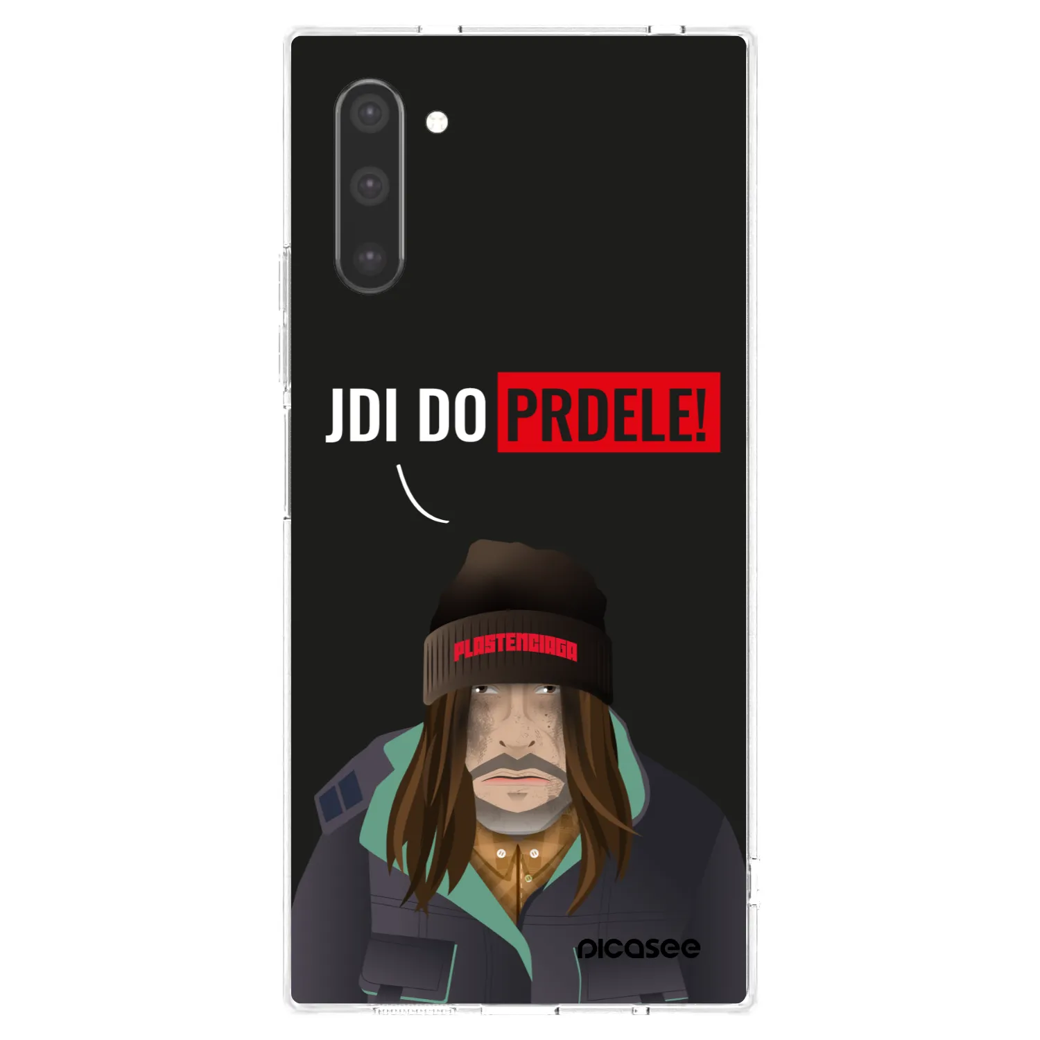 Picasee husă transparentă din silicon pentru Samsung Galaxy Note 10 N970F - Bezďák