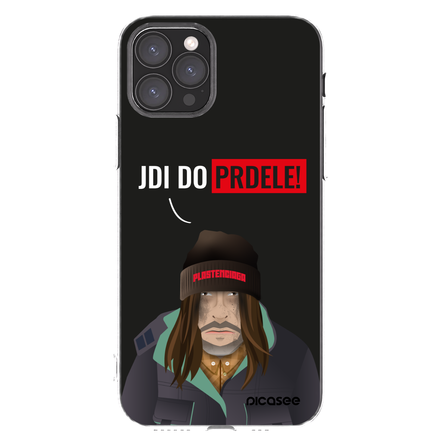 Picasee husă transparentă din silicon pentru Apple iPhone 11 Pro - Bezďák