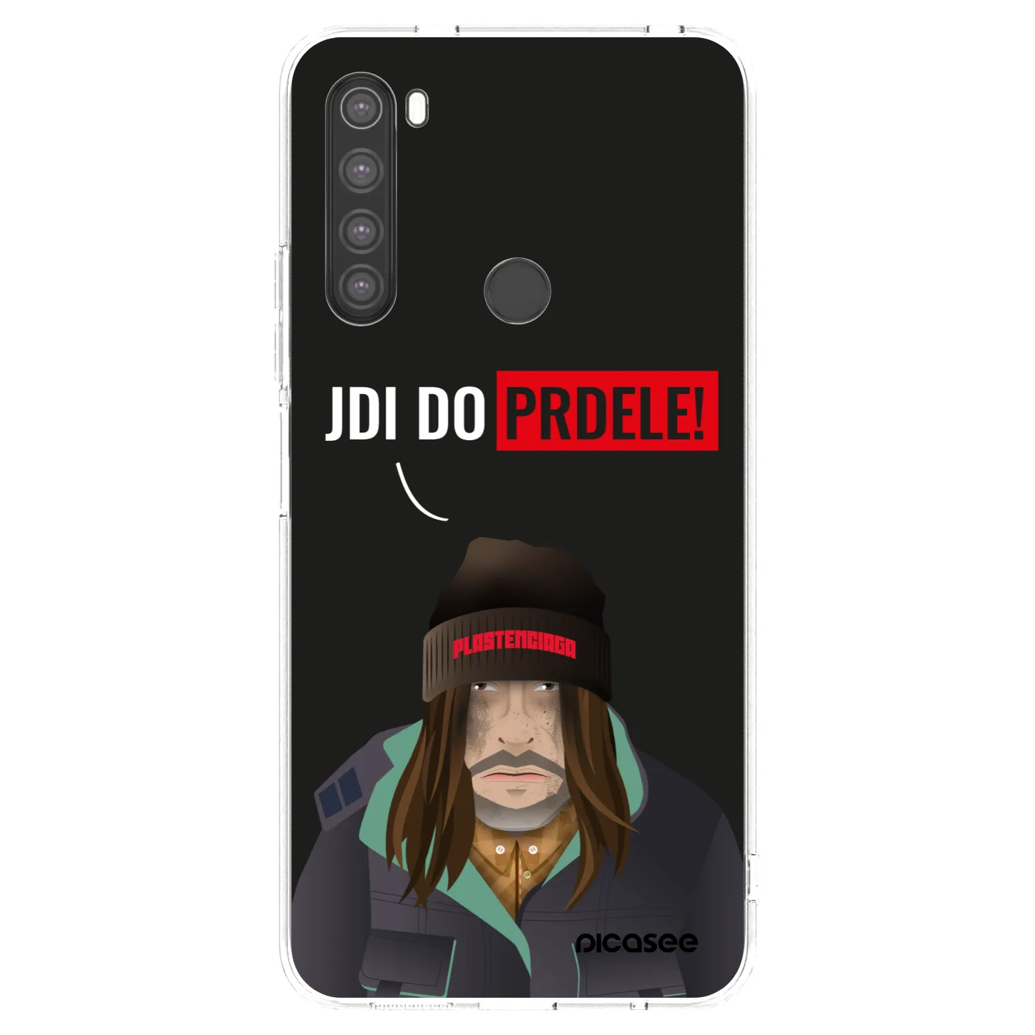 Picasee husă transparentă din silicon pentru Xiaomi Redmi Note 8 - Bezďák