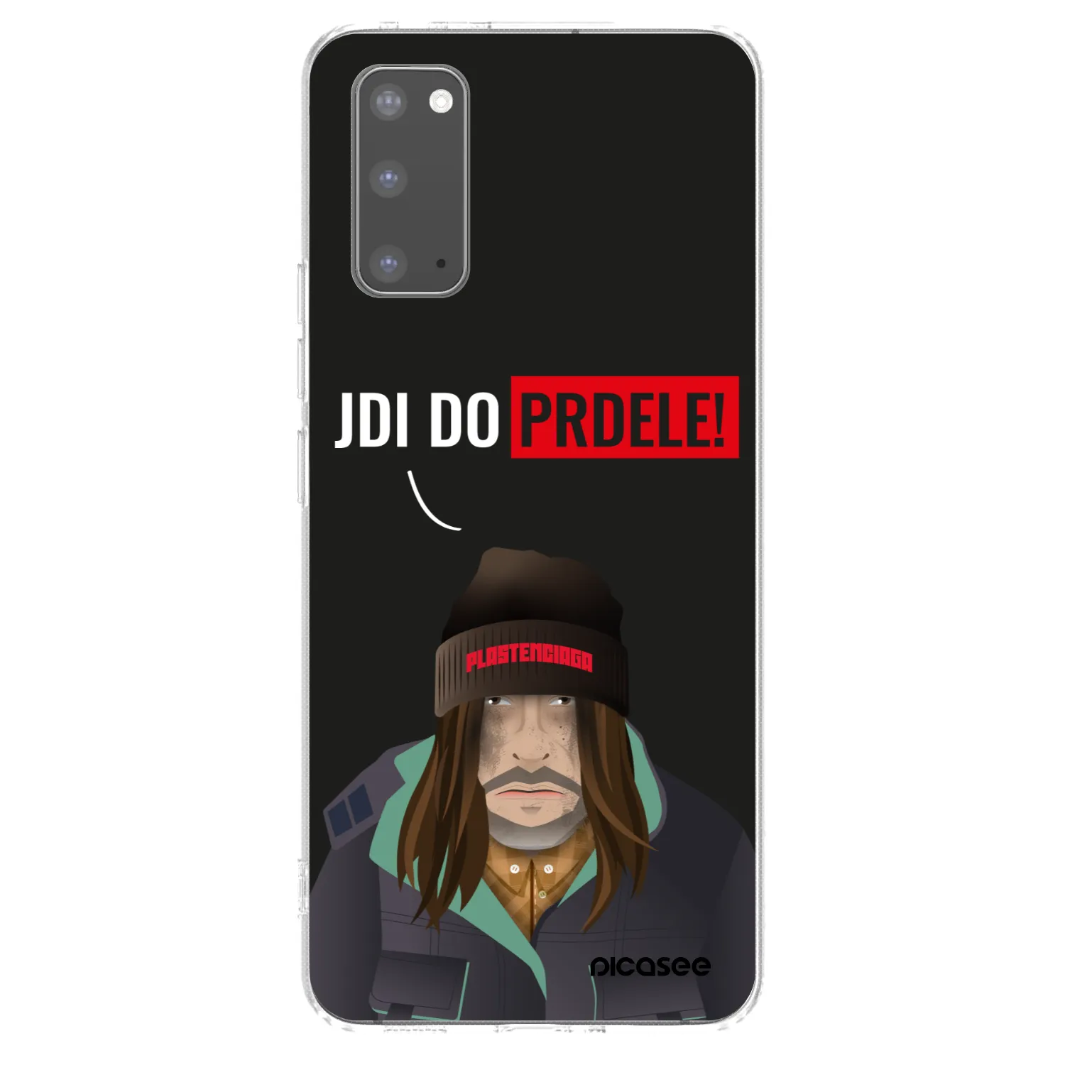 Picasee husă transparentă din silicon pentru Samsung Galaxy S20 G980F - Bezďák
