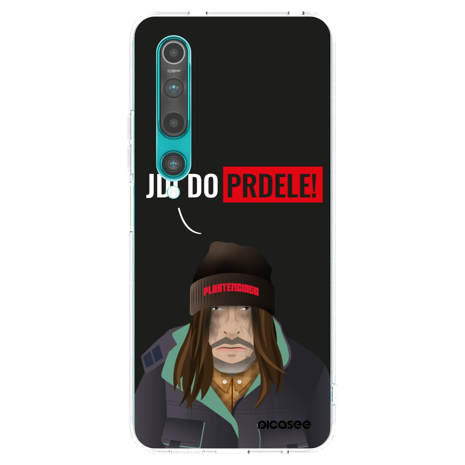 Picasee husă transparentă din silicon pentru Xiaomi Mi 10 - Bezďák