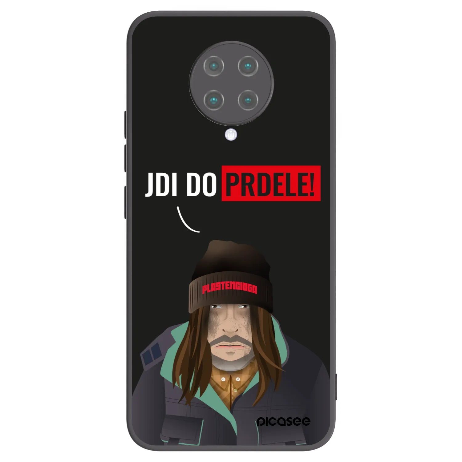 Picasee husă neagră din silicon pentru Xiaomi Poco F2 Pro - Bezďák