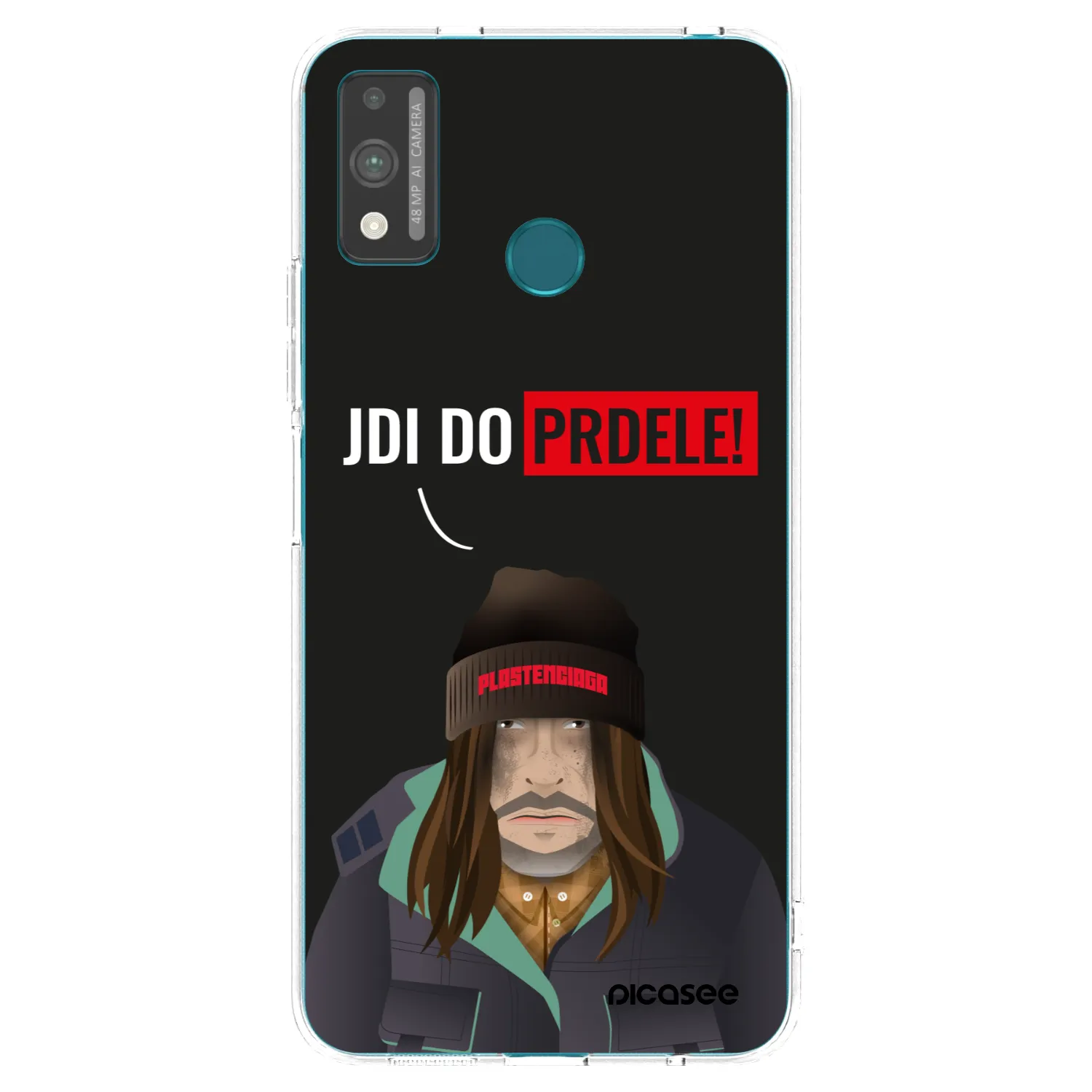 Picasee husă transparentă din silicon pentru Honor 9X Lite - Bezďák
