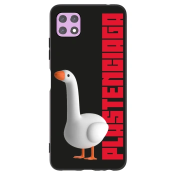 Picasee husă neagră din silicon pentru Samsung Galaxy A22 A226B 5G - Kiky Ricky