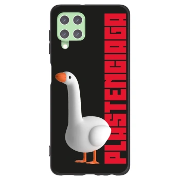 Picasee husă neagră din silicon pentru Samsung Galaxy A22 A225F 4G - Kiky Ricky