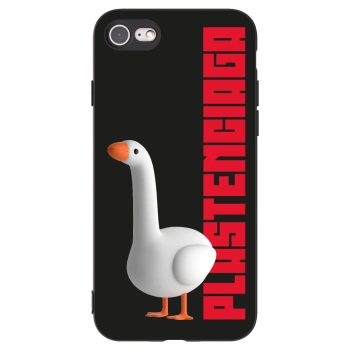 Picasee husă neagră din silicon pentru Apple iPhone SE 2022 - Kiky Ricky