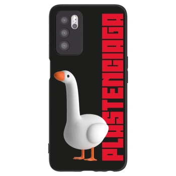 Picasee husă neagră din silicon pentru OPPO A16 - Kiky Ricky
