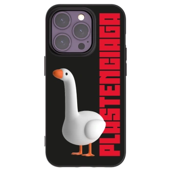 Picasee husă neagră din silicon pentru Apple iPhone 14 Pro - Kiky Ricky