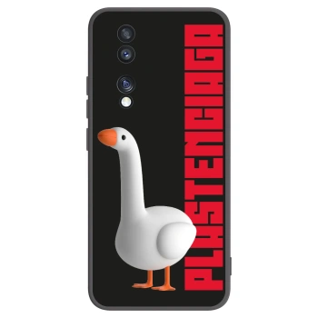 Picasee husă neagră din silicon pentru Honor 70 - Kiky Ricky