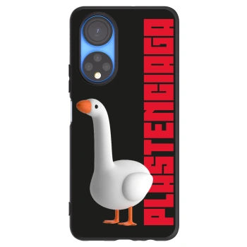 Picasee husă neagră din silicon pentru Honor X7 - Kiky Ricky