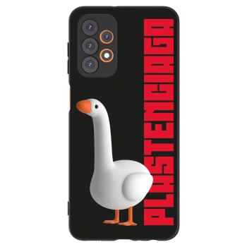 Picasee husă neagră din silicon pentru Samsung Galaxy A23 A235F 4G - Kiky Ricky