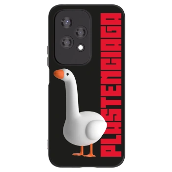 Picasee husă neagră din silicon pentru Honor 200 Lite - Kiky Ricky