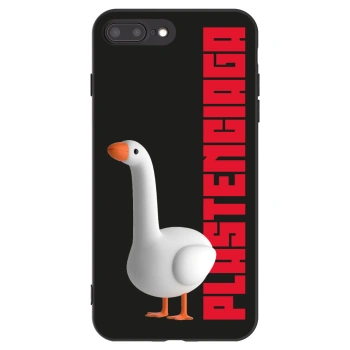 Picasee husă neagră din silicon pentru Apple iPhone 7 Plus - Kiky Ricky