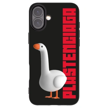 Picasee husă neagră din silicon pentru Apple iPhone 16 Plus - Kiky Ricky