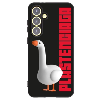 Picasee husă neagră din silicon pentru Samsung Galaxy S24 FE S721B - Kiky Ricky