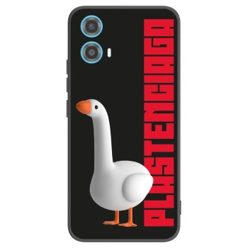 Picasee husă neagră din silicon pentru Motorola Moto G34 5G - Kiky Ricky