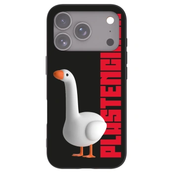 Picasee husă neagră din silicon pentru Apple iPhone 17 Pro - Kiky Ricky