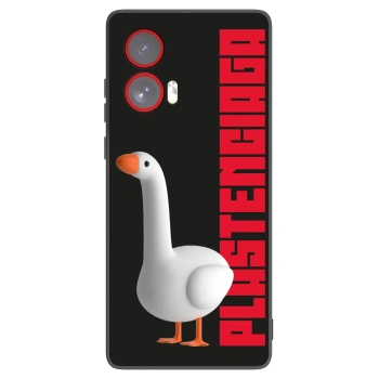 Picasee husă neagră din silicon pentru Motorola Edge 50 Fusion - Kiky Ricky